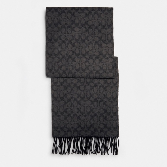 Coach Signature Scarf - Picture 2 of 7